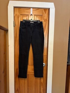 Levi's Black Women's Mid Rise Skinny Jeans